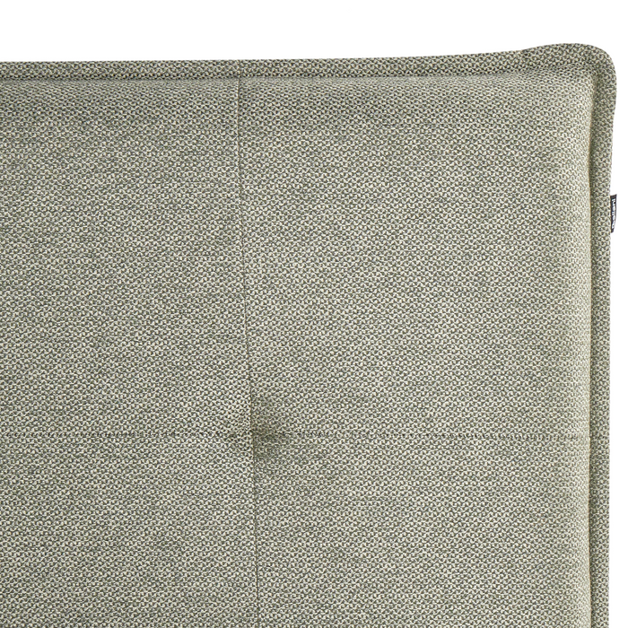 Beliani - LESTRE - Tweepersoonsbed - Groen - 180 x 200 cm - Linnen