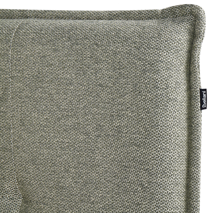 Beliani - LESTRE - Tweepersoonsbed - Groen - 180 x 200 cm - Linnen