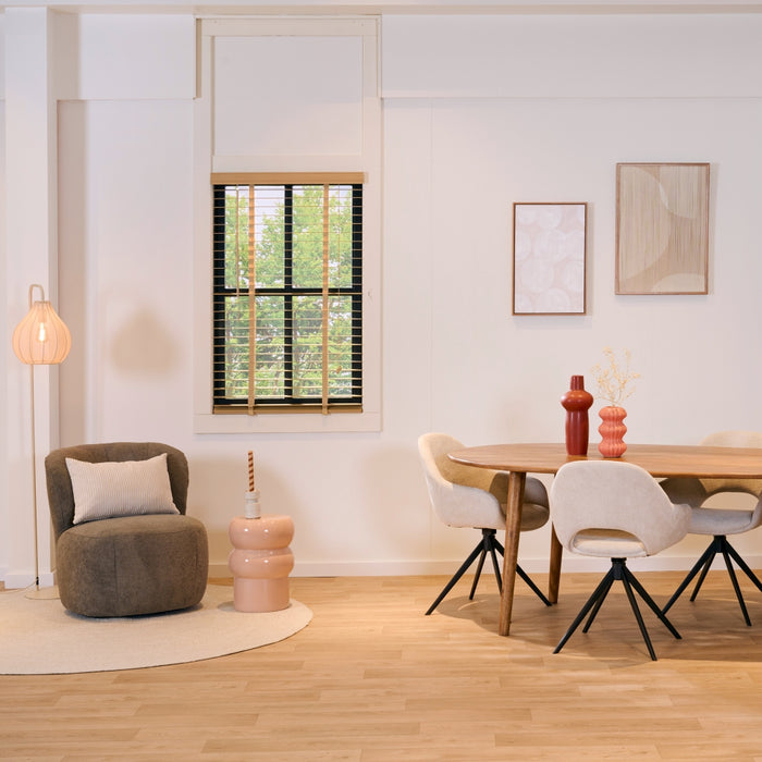 Vloerkleed 200 Plano - Beige - Gerecycled Materiaal