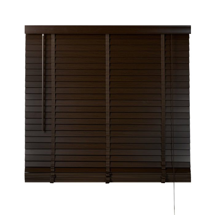 Jaloezie Hout Bruin - Hout - 140x180x5cm (BxHxD)