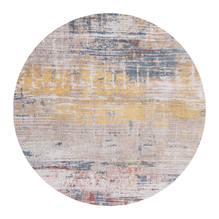 Louis de Poortere Streaks Vloerkleed Ø 140 cm - Montauk Multi