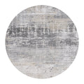 Louis de Poortere Streaks Vloerkleed Ø 140 cm - Coney Grey