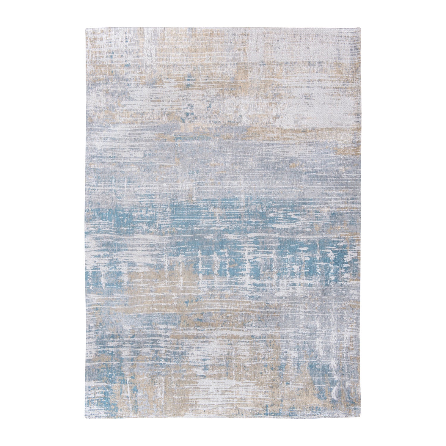 Louis de Poortere Streaks Vloerkleed 200 x 280 cm - Long Island Blue