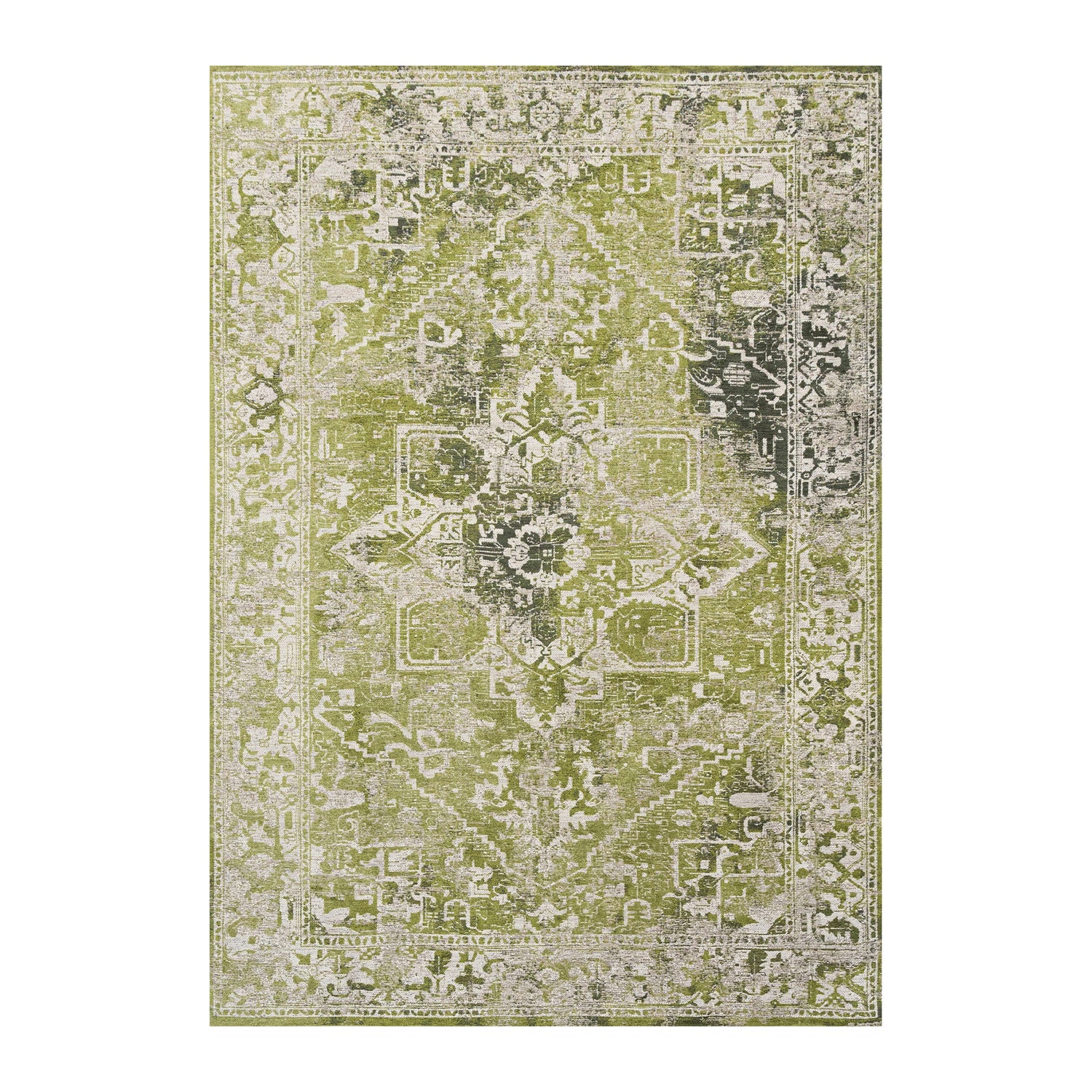 Louis de Poortere Tabriz Vloerkleed 280 x 390 cm - Olive Wood