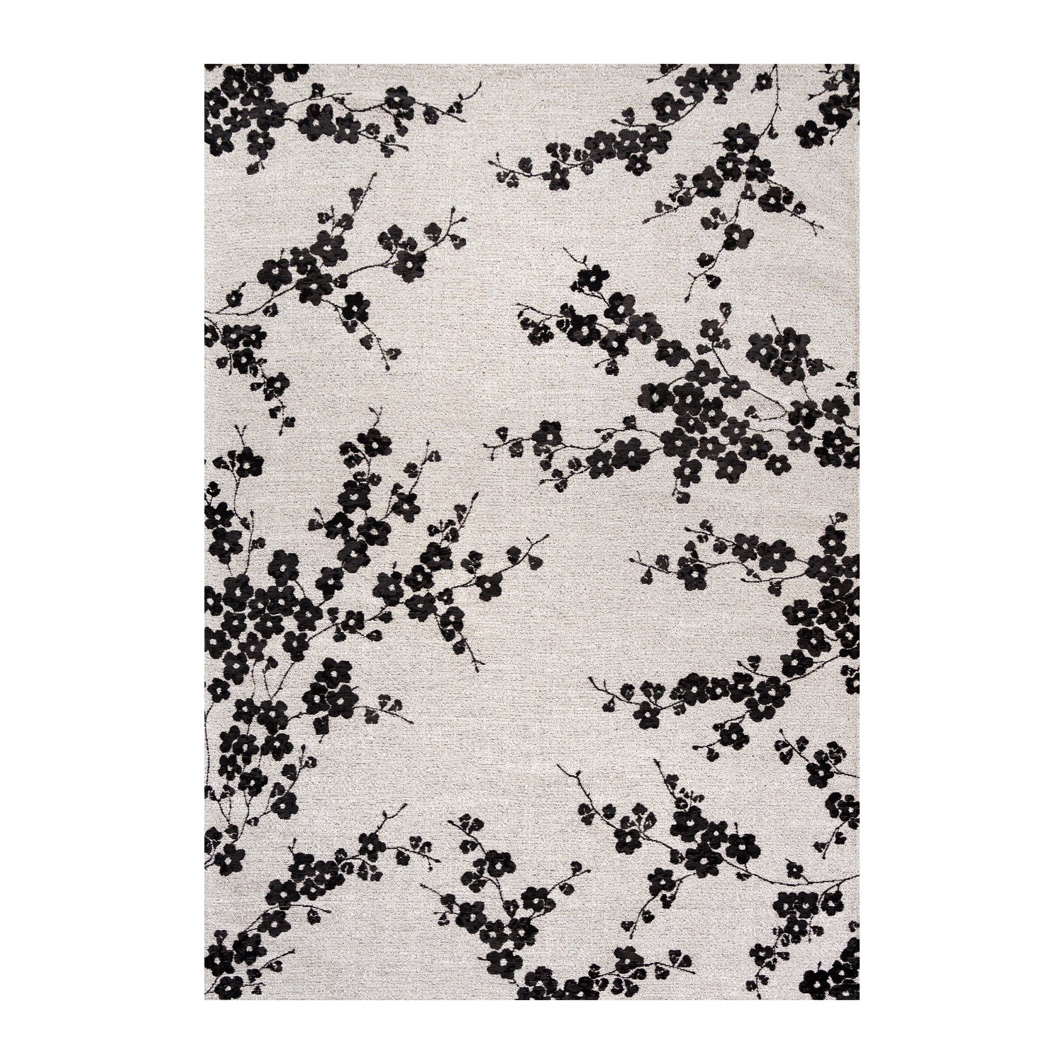 Louis de Poortere Sakura Vloerkleed 140 x 200 cm - Night Snow