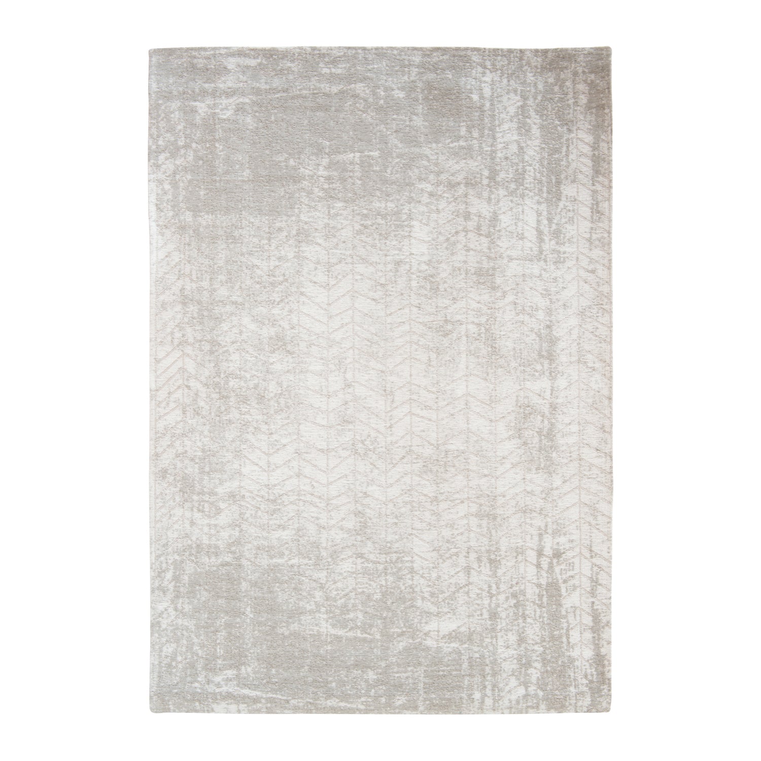 Louis de Poortere Jacob's Ladder Vloerkleed 80 x 150 cm - White Plains