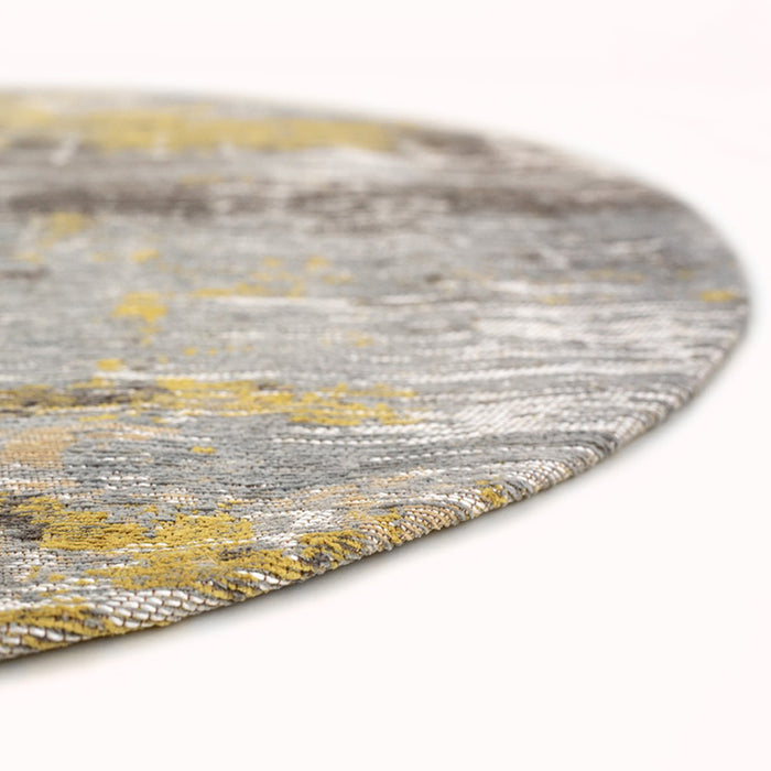 Louis de Poortere Streaks Vloerkleed Ø 240 cm - Sea Bright Sunny