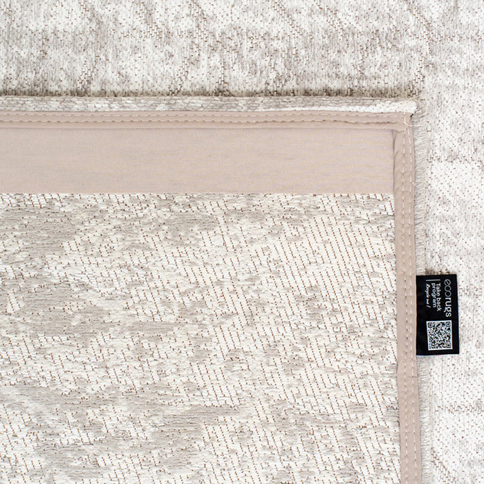 Louis de Poortere Jacob's Ladder Vloerkleed 80 x 150 cm - White Plains