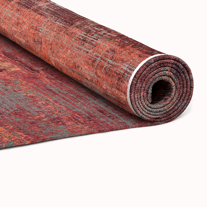 Louis de Poortere Streaks Vloerkleed 280 x 390 cm - Nassau Red