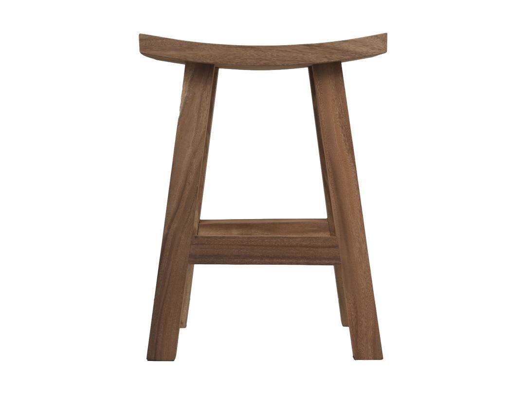 HSM Collection-Barstoel Osaka-48x30x65-Naturel-Munggur