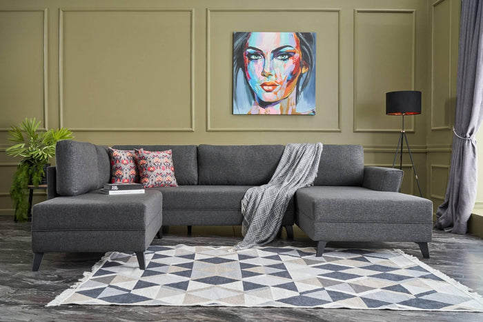 Kalune Design U-slaapbank Eris