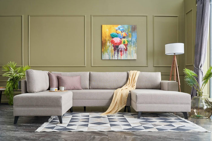 Kalune Design U-slaapbank Efsun