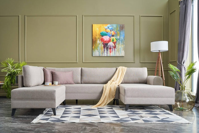 Kalune Design U-slaapbank Belen