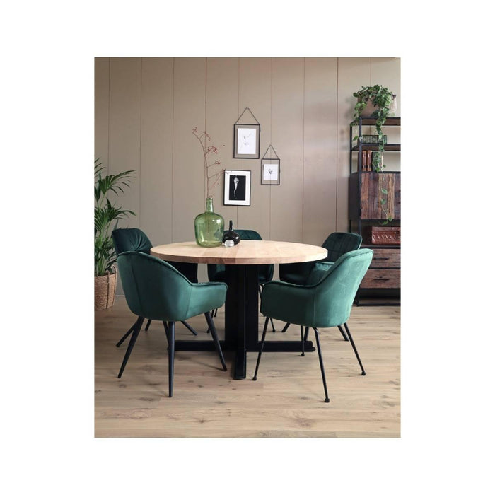 Old Inn - Boomstamtafel Mango Nature Finish 240x100cm met Spinpoot