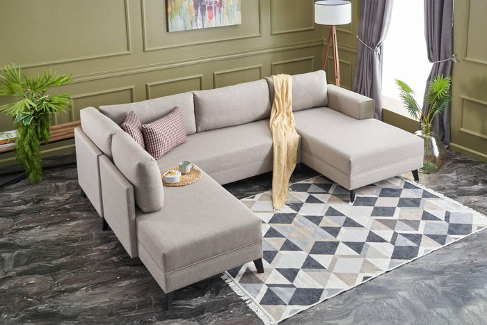Kalune Design U-slaapbank Efsun