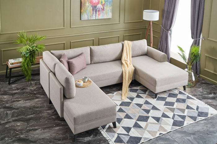 Kalune Design U-slaapbank Belen