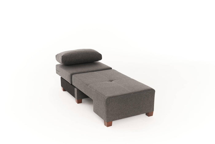 Kalune Design 3-zitsslaapbank Perenna chenille