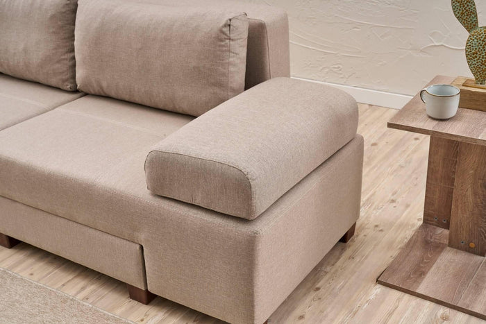 Kalune Design 3-zitsslaapbank Perenna linnen