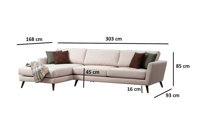 Kalune Design Hoekslaapbank Mayorka links