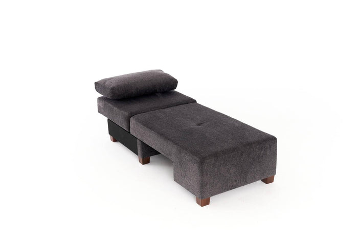Kalune Design 3-zitsslaapbank Perenna chenille