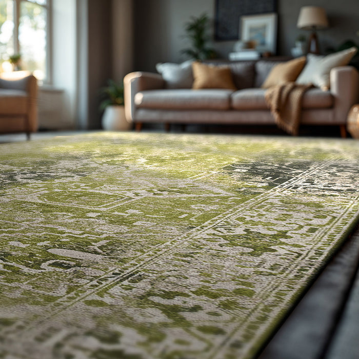 Louis de Poortere Tabriz Vloerkleed 200 x 280 cm - Olive Wood