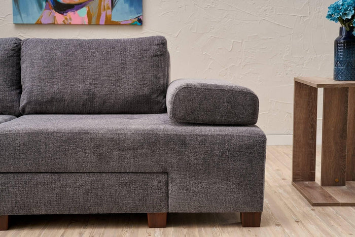 Kalune Design 3-zitsslaapbank Perenna chenille