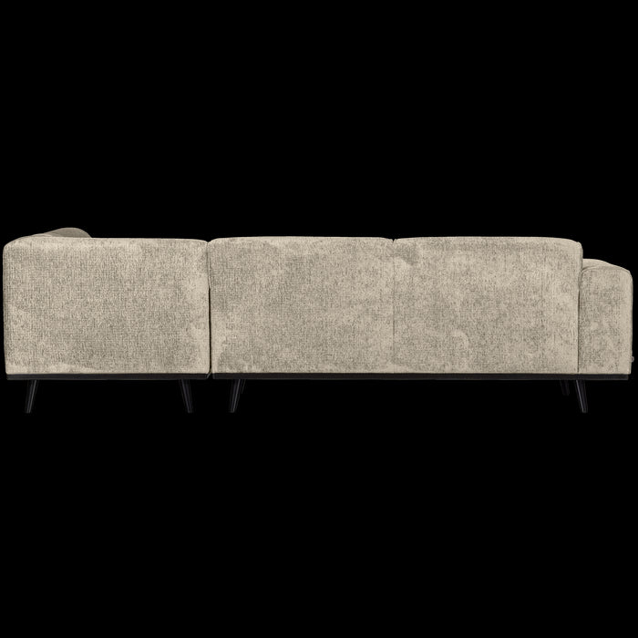WOOOD Statement Hoekbank Rechts - Wheatfield - Beige|Wheatfield