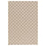 Tapeso Buitenkleed - Bask Check beige|zandkleur - 160x230 cm