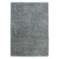Tapeso Hoogpolig vloerkleed gemêleerd- Blend blauw|grijs - 120x170 cm