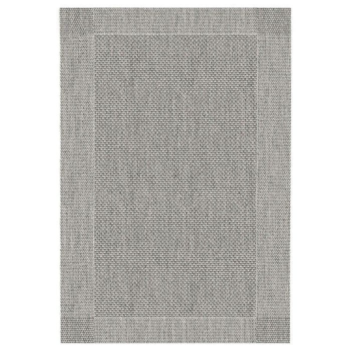 Tapeso Buitenkleed - Bask Frame grijs - 160x230 cm