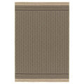 Tapeso Buitenkleed ruiten - Bask Pavilion beige|zwart - 160x230 cm