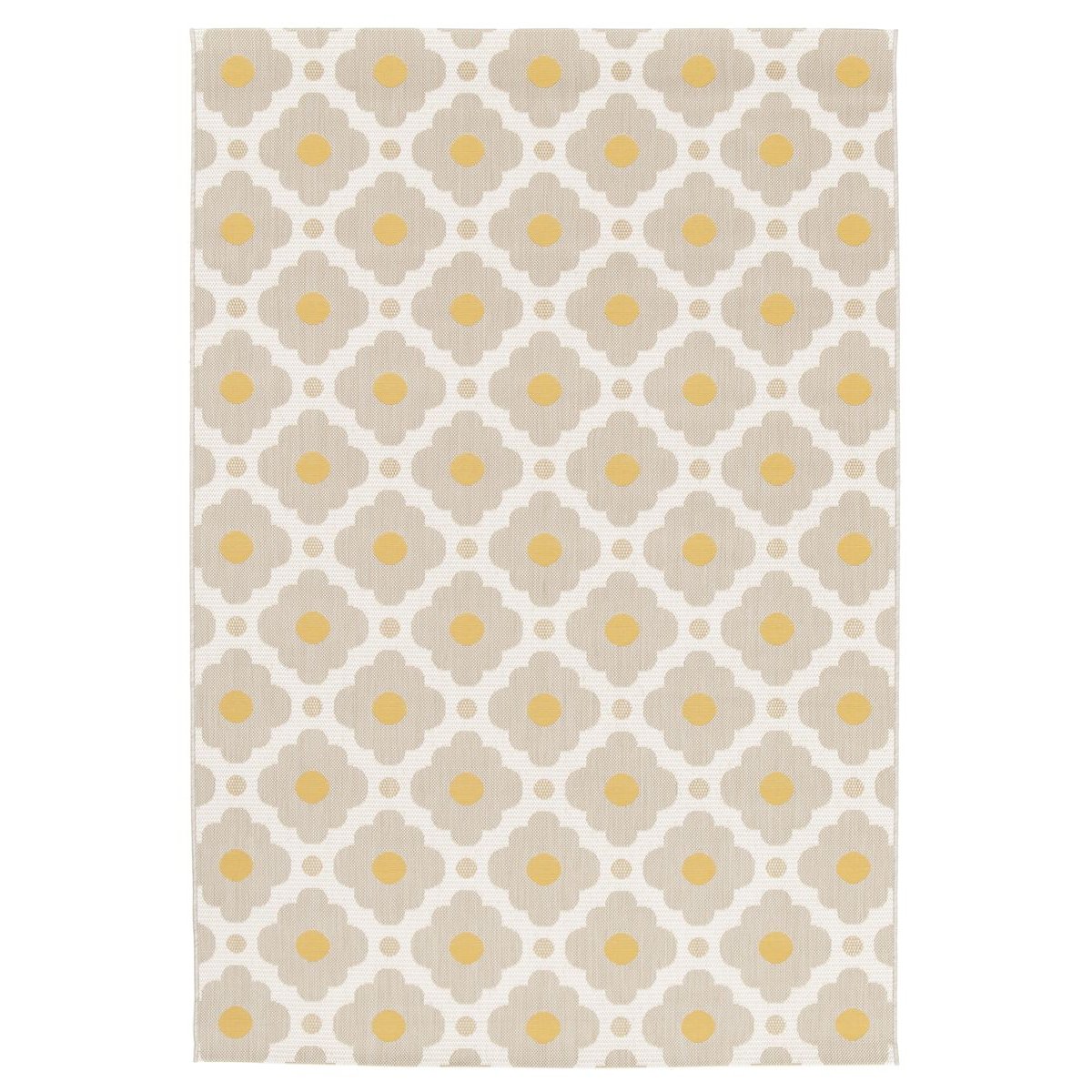 Tapeso Buitenkleed - Amber Aura beige|geel - 200x290 cm