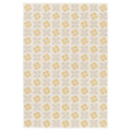 Tapeso Buitenkleed bloemen - Amber Marigold beige|geel - 160x230 cm