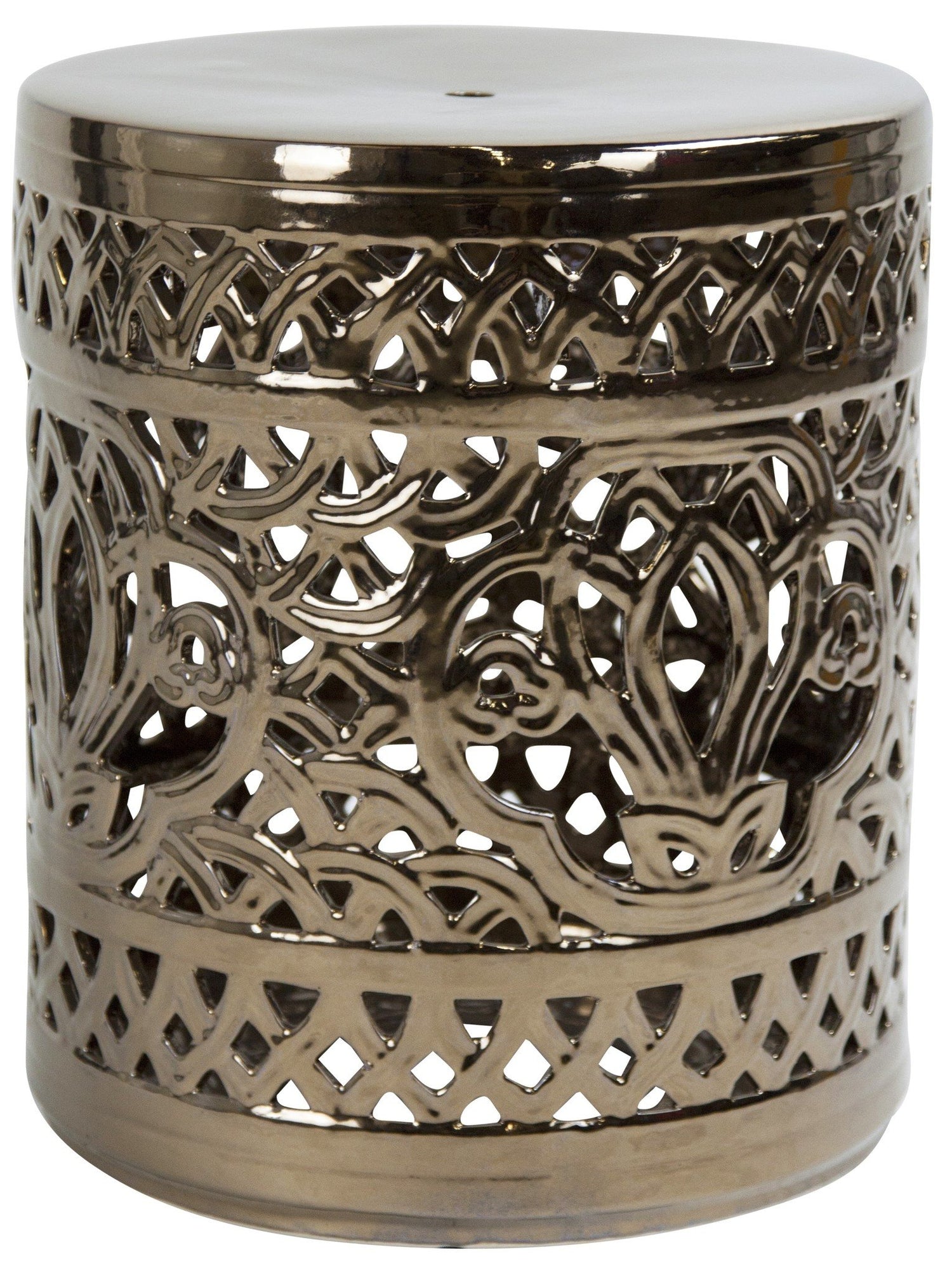 Fine Asianliving Keramische Kruk Keramiek Stoel