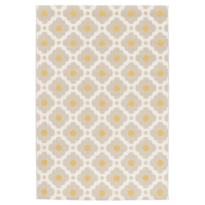 Tapeso Buitenkleed - Amber Aura beige|geel - 160x230 cm