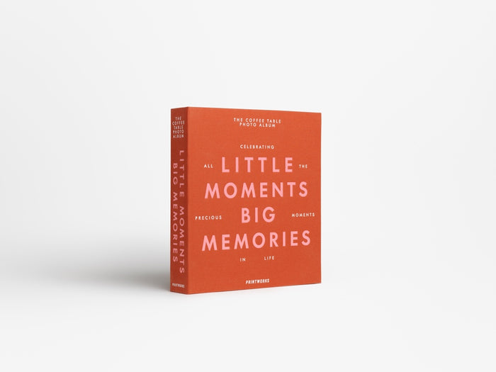 Printworks Fotoalbum - Little Moments Big Memories - Oranje