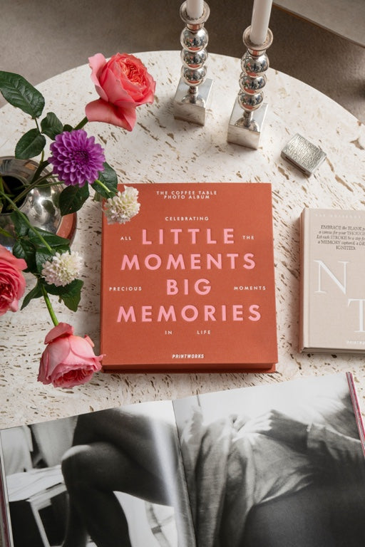 Printworks Fotoalbum - Little Moments Big Memories - Oranje