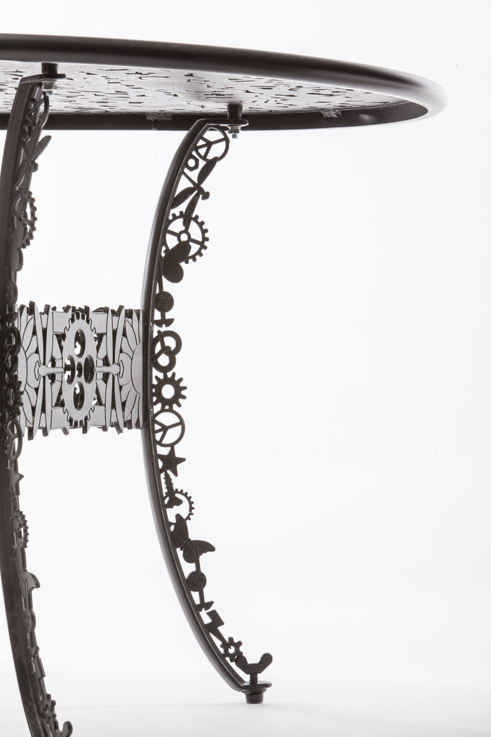 Industry Garden tuintafel ovaal 152x90 wit