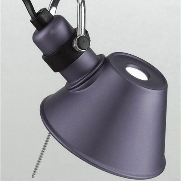 Tolomeo Micro Pinza klemlamp retrofit oranje