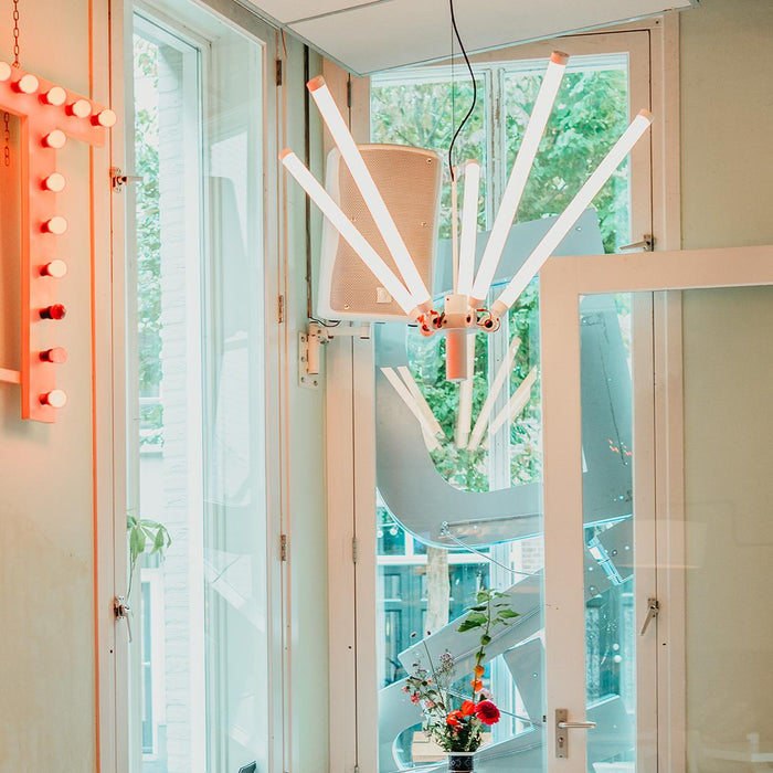 Mr Tubes kroonluchter Ø168 LED Pure White