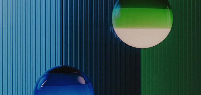 Marset Dipping Light Ø13 hanglamp LED groen