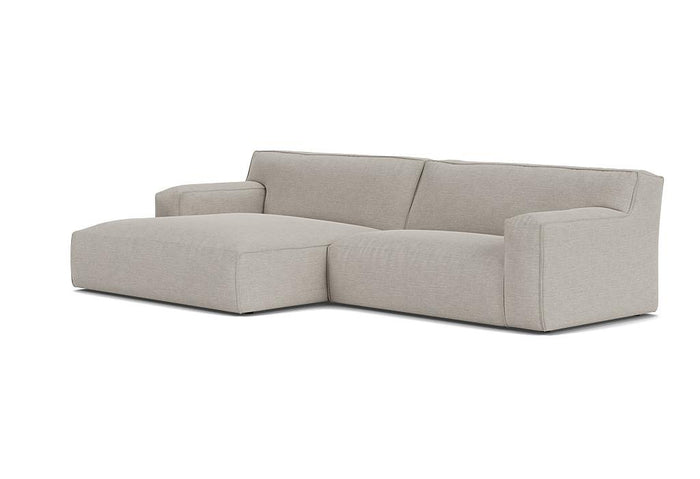 Clay bank met longchair links Alpine 01 natural