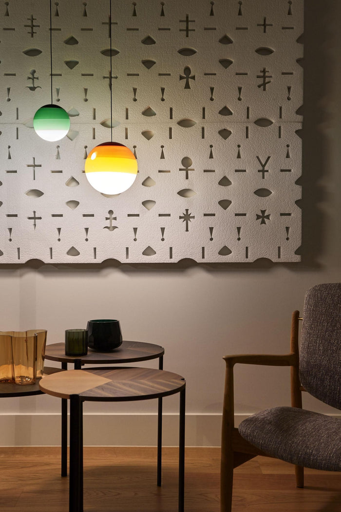 Marset Dipping Light Ø30 hanglamp LED groen