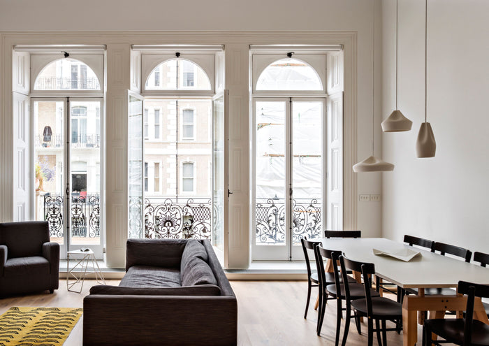 Marset Pleat Box hanglamp Ø47 wit