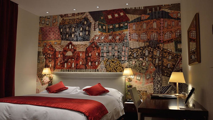 Melampo wandlamp met schakelaar aluminium