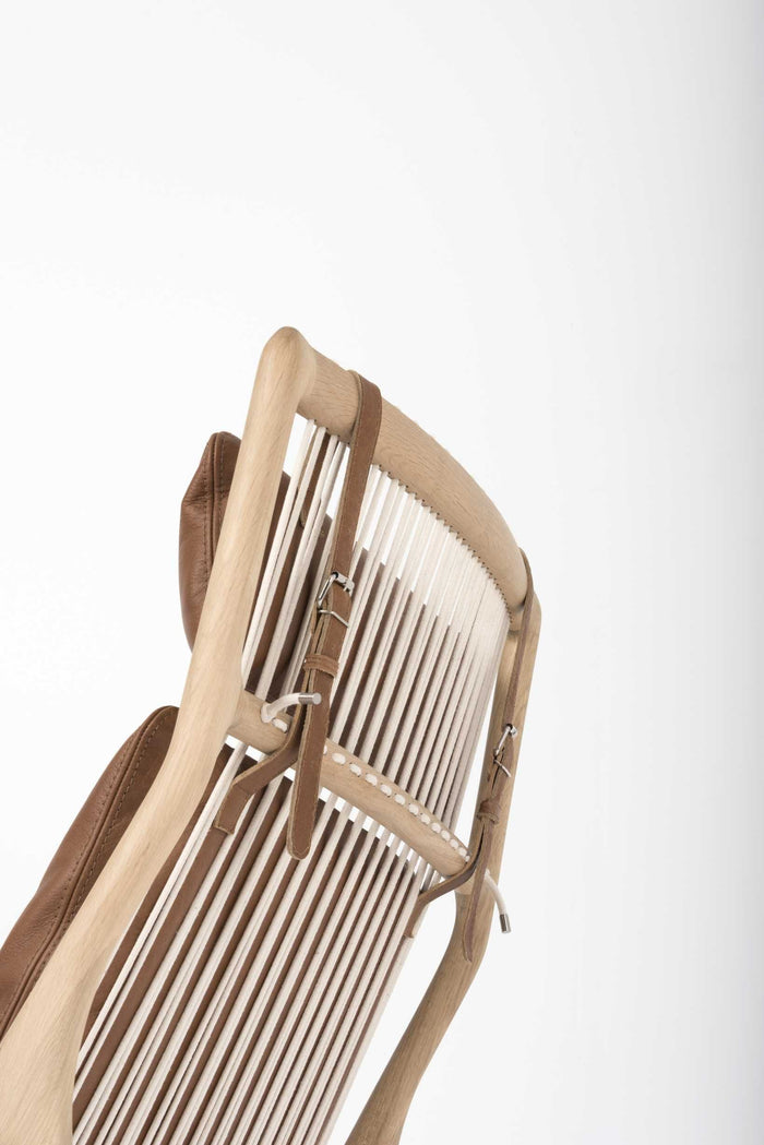 Dedo lounge chair whitewash Main Line Flax Greenford  32