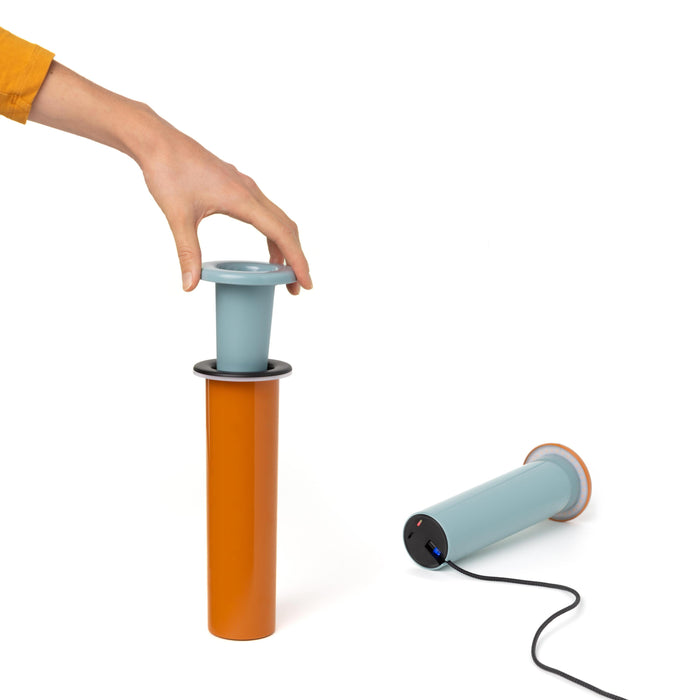 Bouquet tafellamp LED oplaadbaar beige