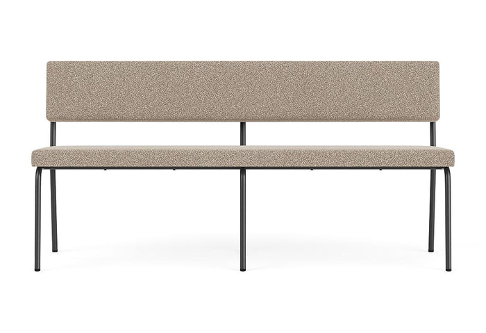 FÉST Monday eetbank 160 zwart Soil 01 natural