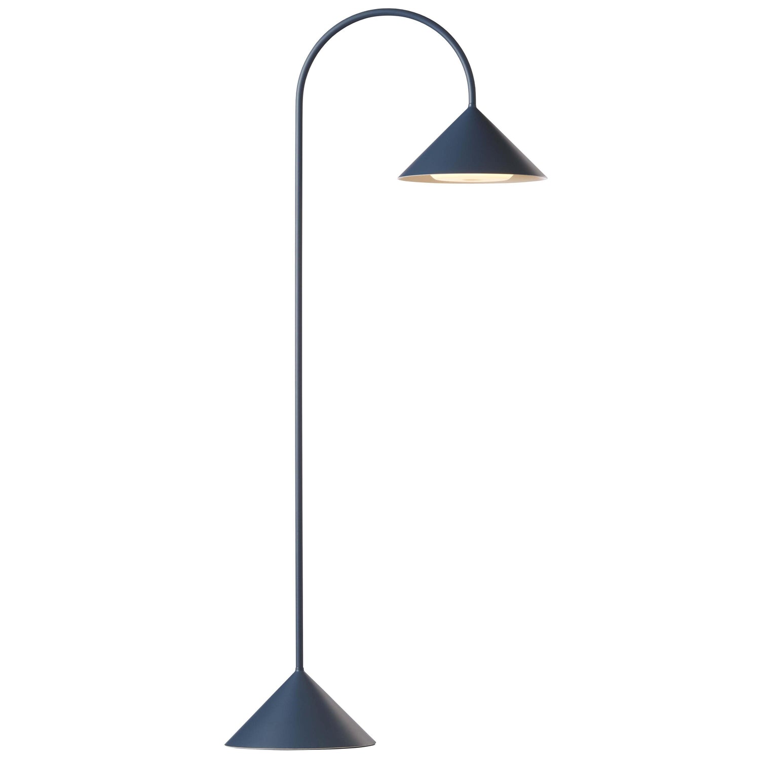 Frandsen Grasp tafellamp H72 LED oplaadbaar matt Petroleum