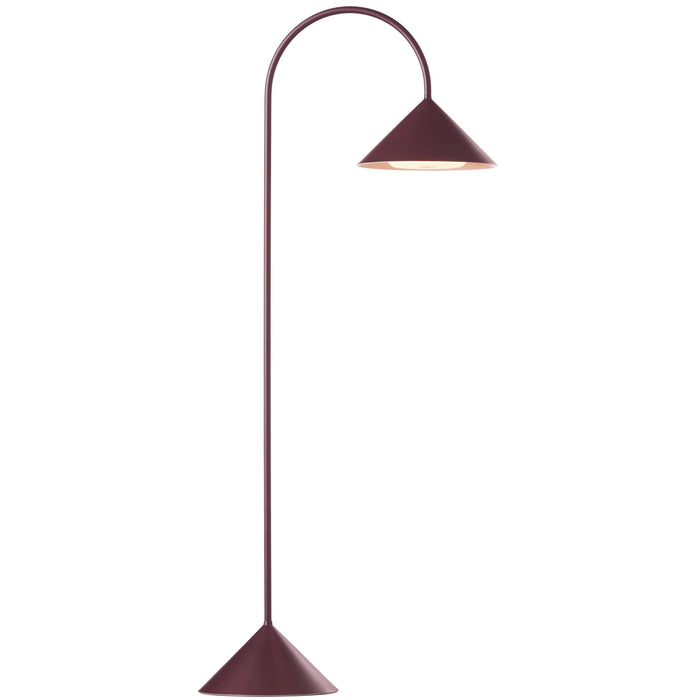 Frandsen Grasp tafellamp H72 LED oplaadbaar matt Beetroot